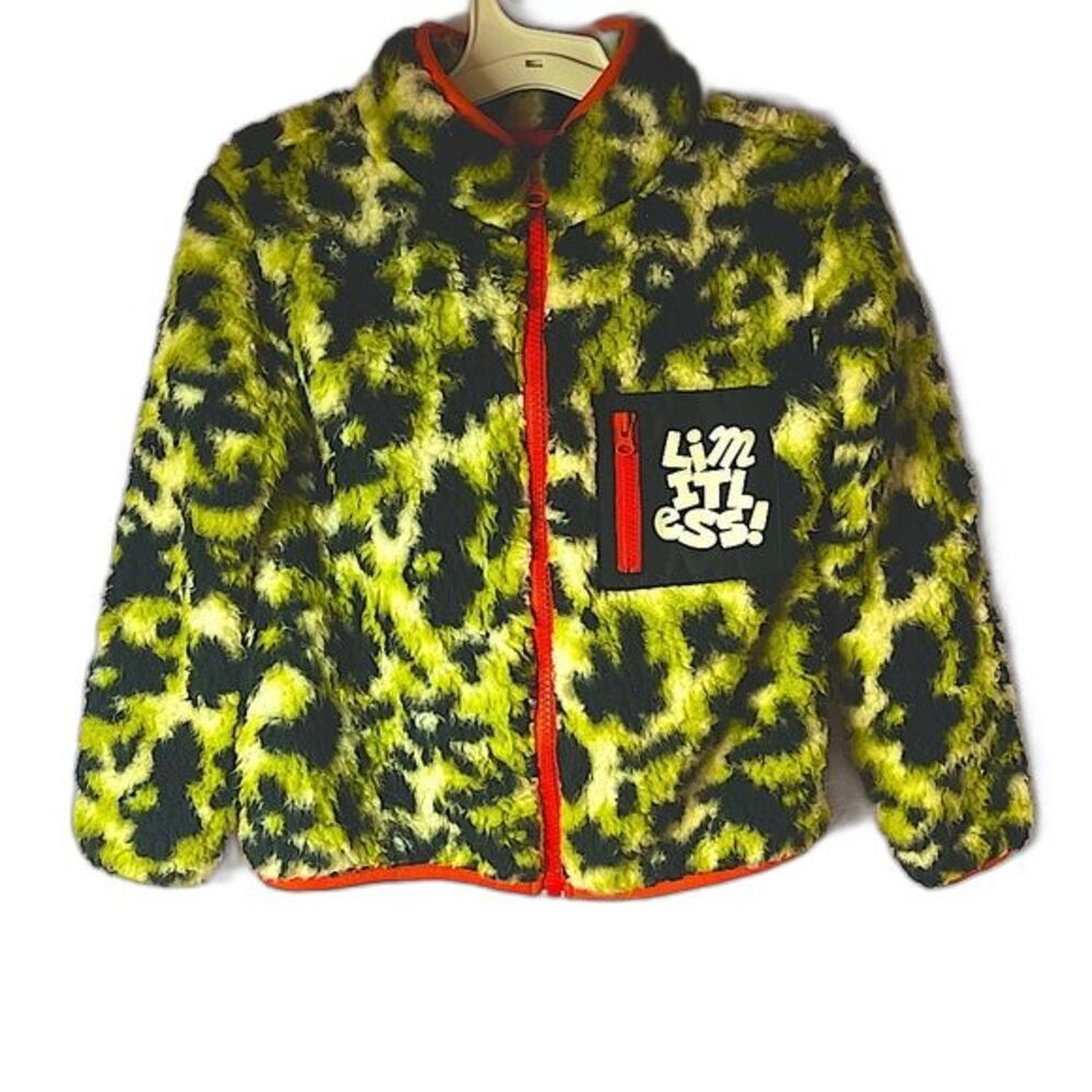 Target Black History Month Camouflage Fleece Sherpa Jacket Unisex Size 5T New!